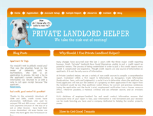 Tablet Screenshot of privatelandlordhelper.com